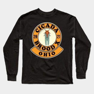 Cicada 2021 Brood X Ohio OH Long Sleeve T-Shirt